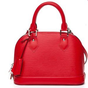 LOUIS VUITTON Epi Alma BB - Coquelicot